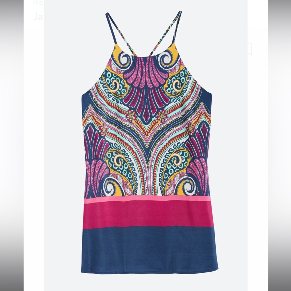 Women’s RENEE C Jayani Racerback Top large size in brand new condition